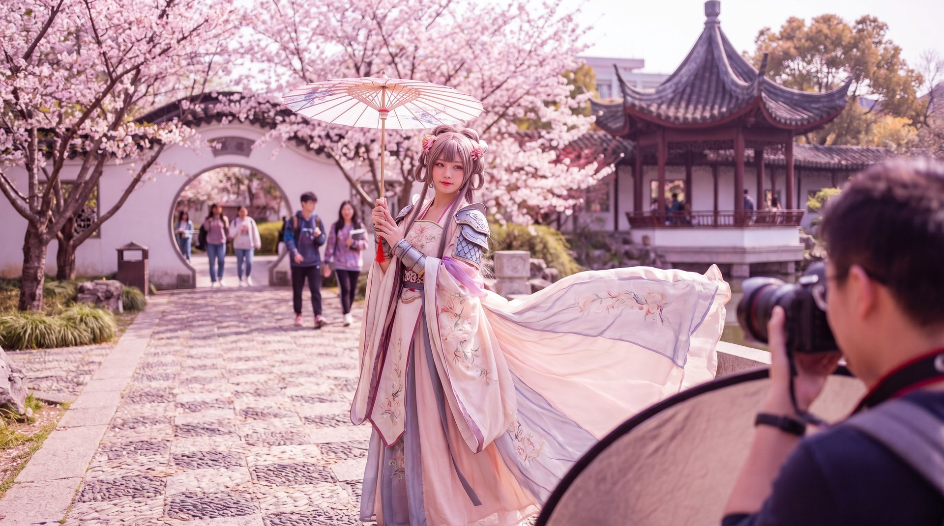 同人动漫传媒：古风校园写真拍摄